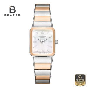 Lee Cooper LC08131.520 Women's Silver Dial Metal Bracelet Watch - Beater