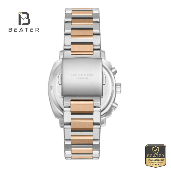 Lee Cooper LC08144.450 Men's Gun Metal Bracelet Watch - View 4 - Beater