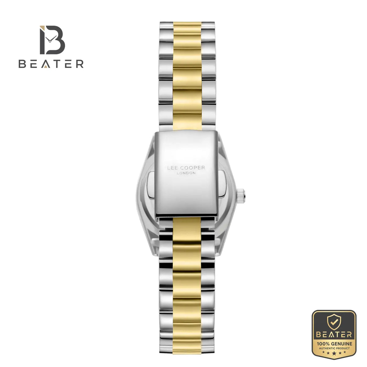 Lee Cooper LC08155.220 Women's White Mop Metal Bracelet Watch - View 4 - Beater