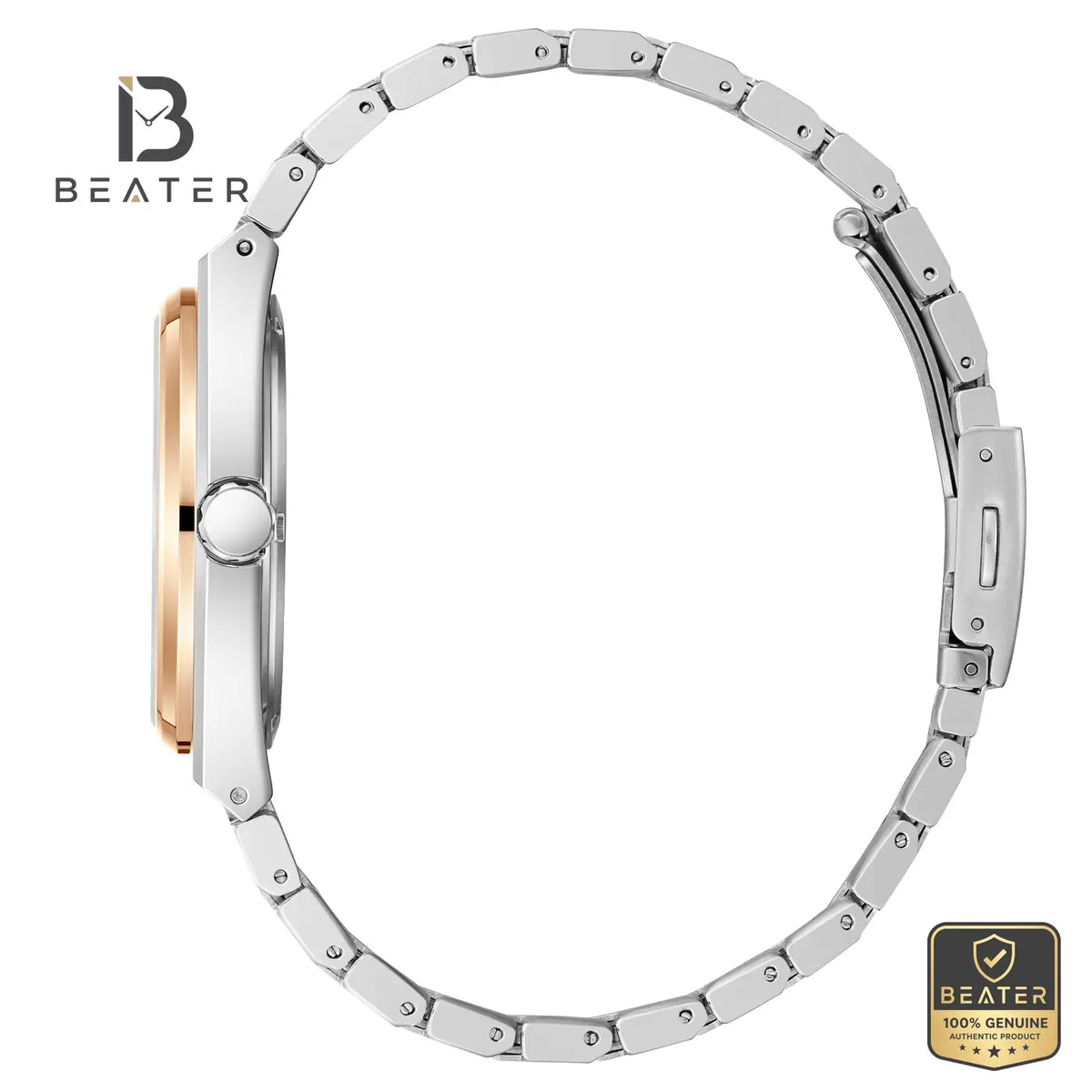 Lee Cooper LC08196.560 Men's Gun Metal Strap Watch - View 3 - Beater