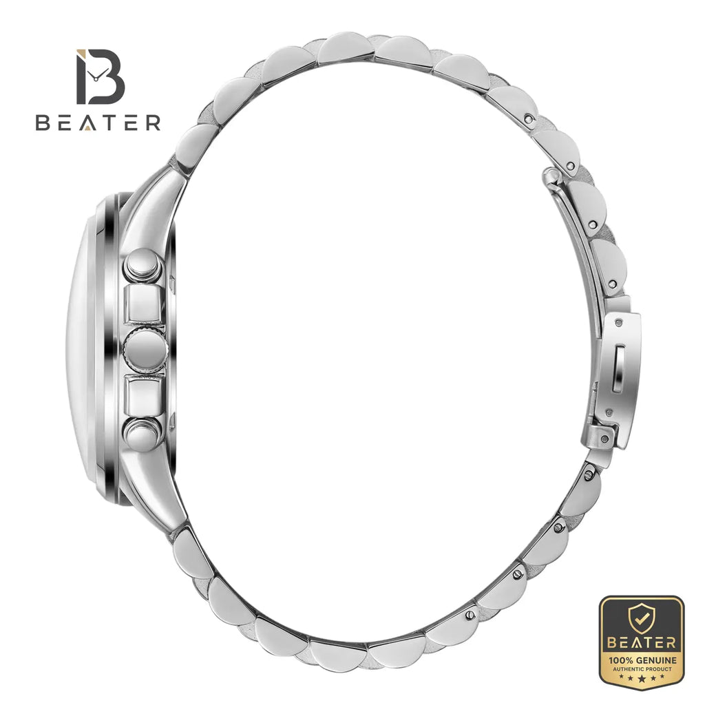 Lee Cooper LC08216.550 Men's Gun Metal Bracelet Watch - View 3 - Beater