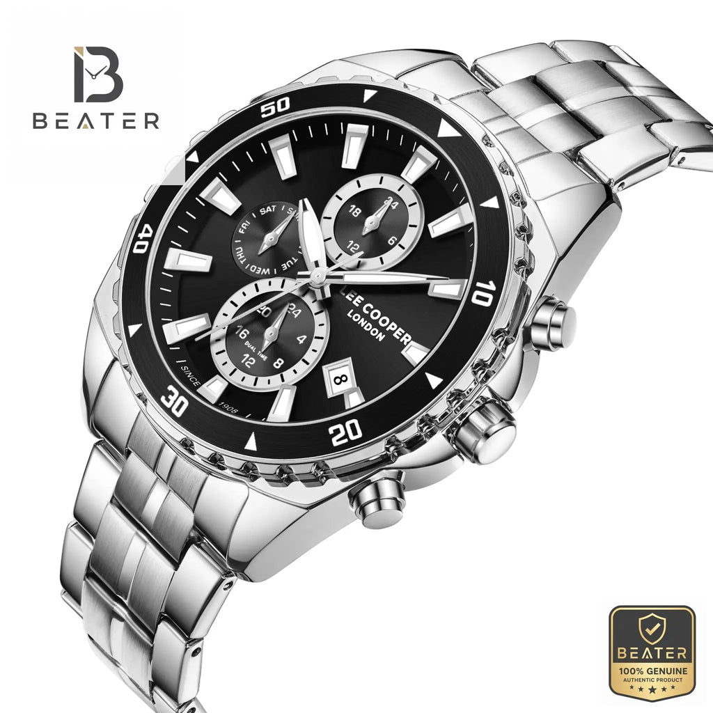 Lee Cooper LC08217.350 Silver Gun Case Profile - Beater
