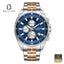 Lee Cooper LC08217.590 Men's Dark Blue/Silver Metal Bracelet Watch - Beater