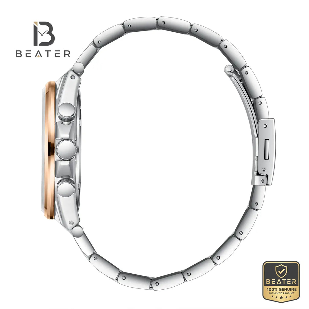 Lee Cooper LC08219.550 Men's Gun Dial Metal Bracelet Watch - View 3 - Beater