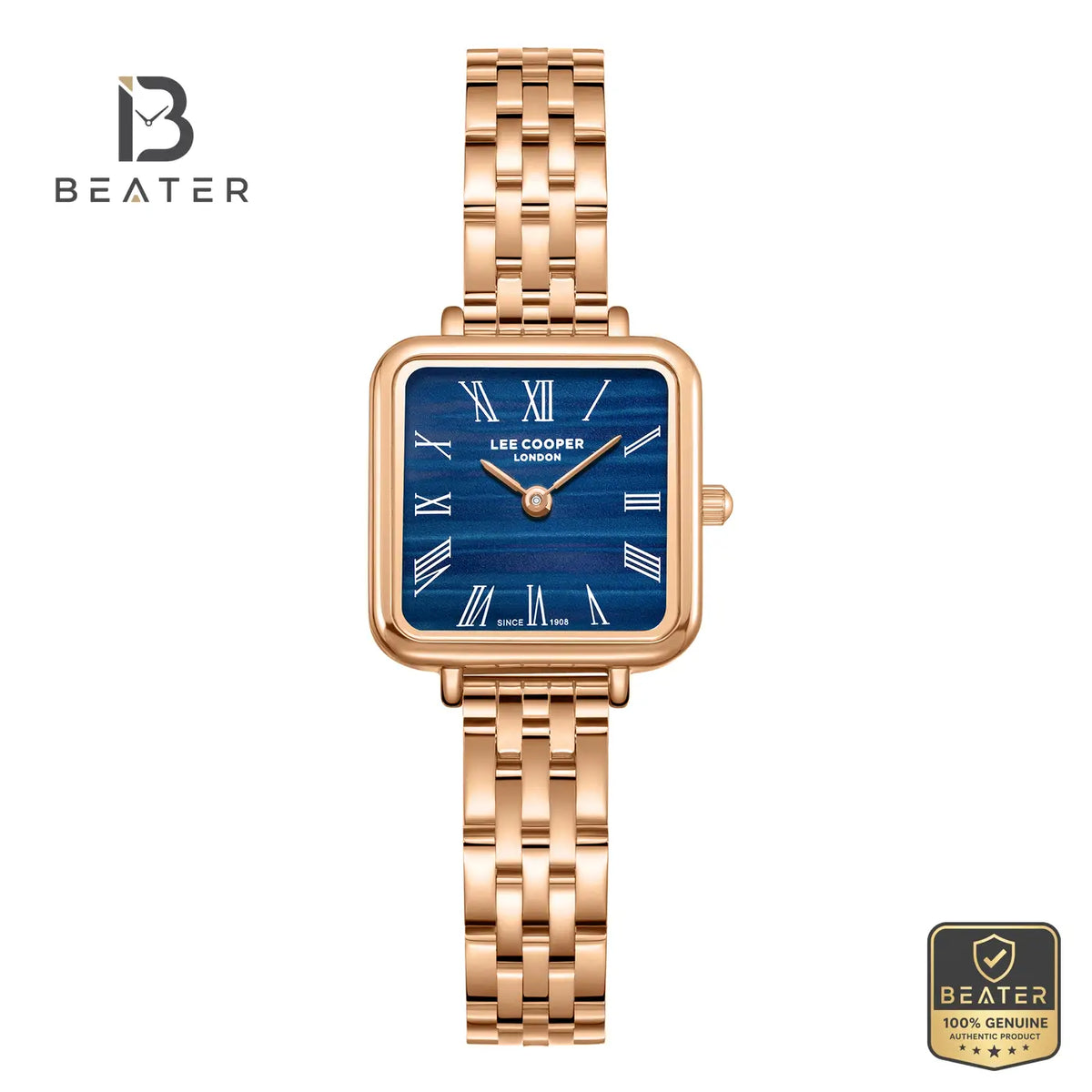 Lee Cooper LC08226.490 Women's Dark Blue Metal Band Watch - Beater Main image