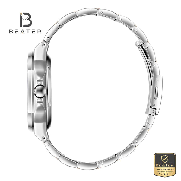 Lee Cooper LC08227.590 Men's Dark Blue Metal Bracelet Watch - View 3 - Beater