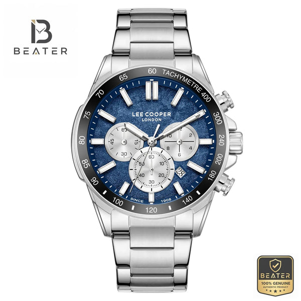 Lee Cooper LC08240.390 Men's Dark Blue Watch Front Dial View - Beater
