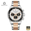 Lee Cooper LC08240.530 Men's Silver Metal Strap Watch - Beater