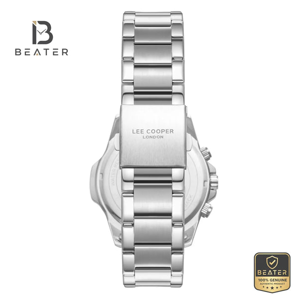 Lee Cooper LC08253.300 Men's Dark Blue Metal Bracelet Watch - View 4 - Beater