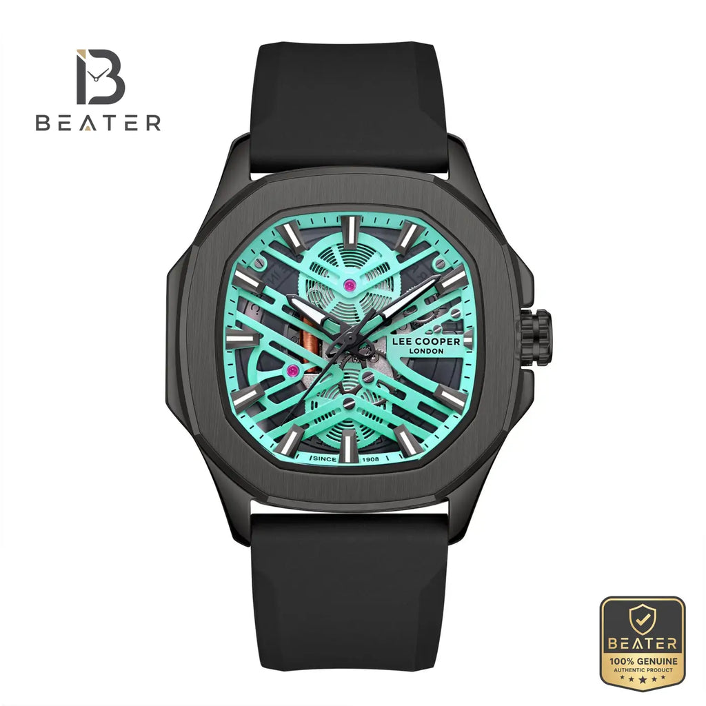 Lee Cooper LC08254.001 Men's Blue Silicone Strap Watch - Beater