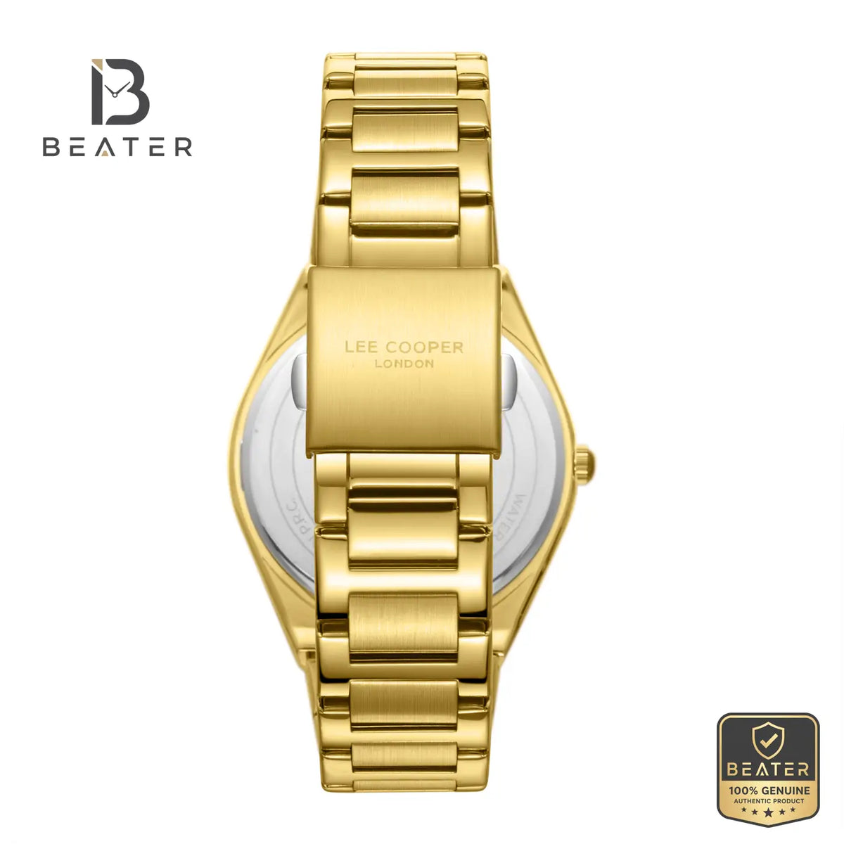 Lee Cooper LC08262.130 Men's Silver Metal Bracelet Watch - View 4 - Beater