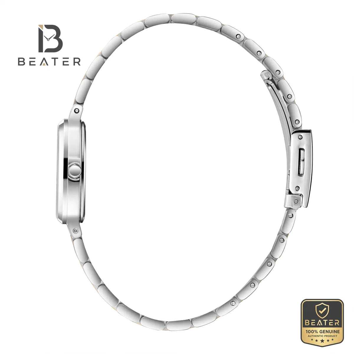 Lee Cooper LC08266.520 Women's Mother of Pearl Metal Bracelet Watch - View 3 - Beater
