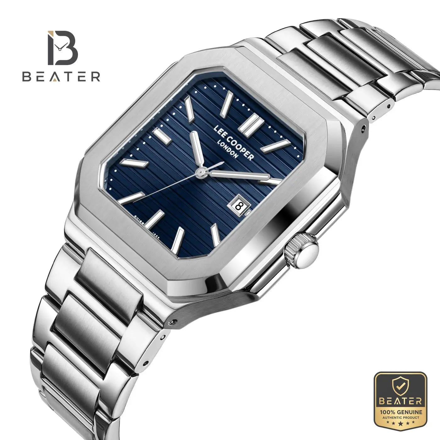 Lee Cooper LC08269.390 Men's Dark Blue Metal Bracelet Watch Secondary image