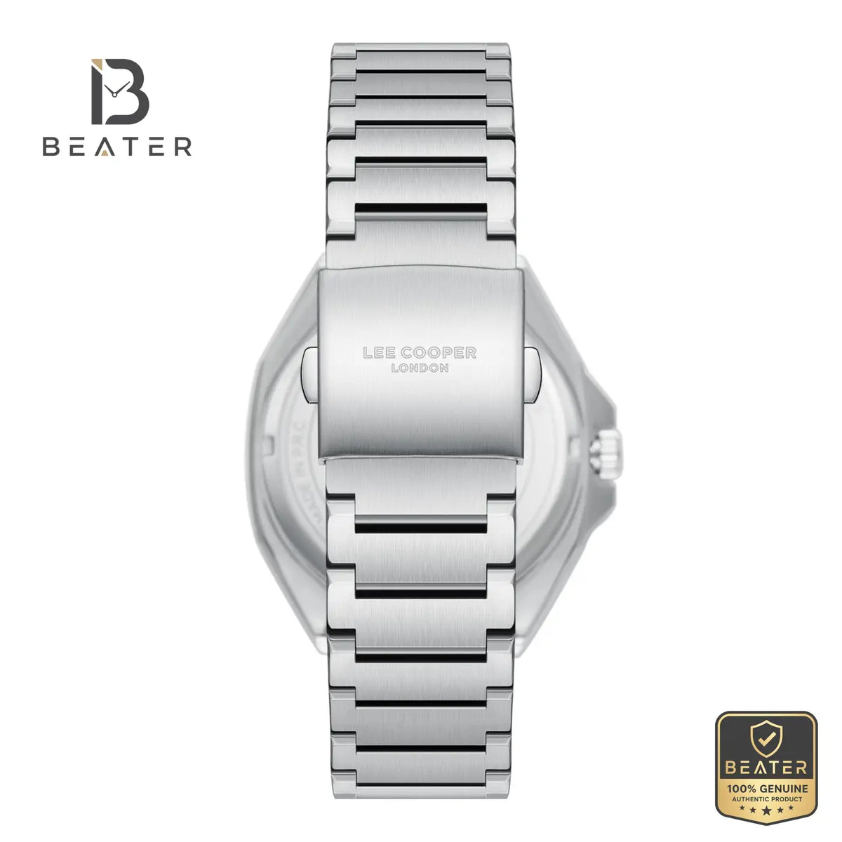 Lee Cooper LC08271.370 Men's Dark Green Metal Bracelet Watch - View 4 - Beater