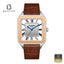 Lee Cooper LC08277.532 Men's Silver Leather Strap Watch - Beater
