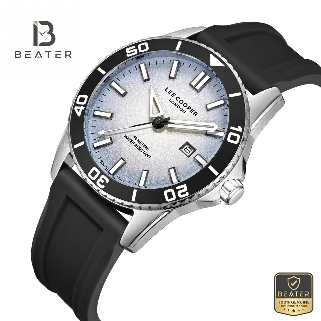 Lee Cooper LC08278.301 Blue Dial Case Profile - Beater