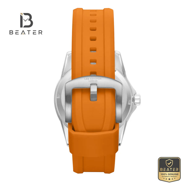 Lee Cooper LC08278.360 Men's Gun Dial Silicone Strap Watch - View 4 - Beater