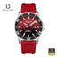 Lee Cooper LC08278.388 Men's Red Silicone Strap Watch - Beater