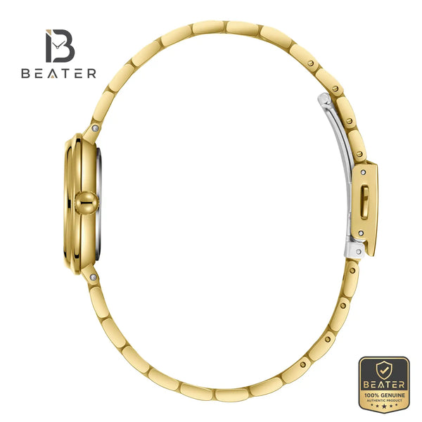 Lee Cooper LC08279.140 Women's Dark Brown Malakyt Metal Bracelet Watch - View 3 - Beater