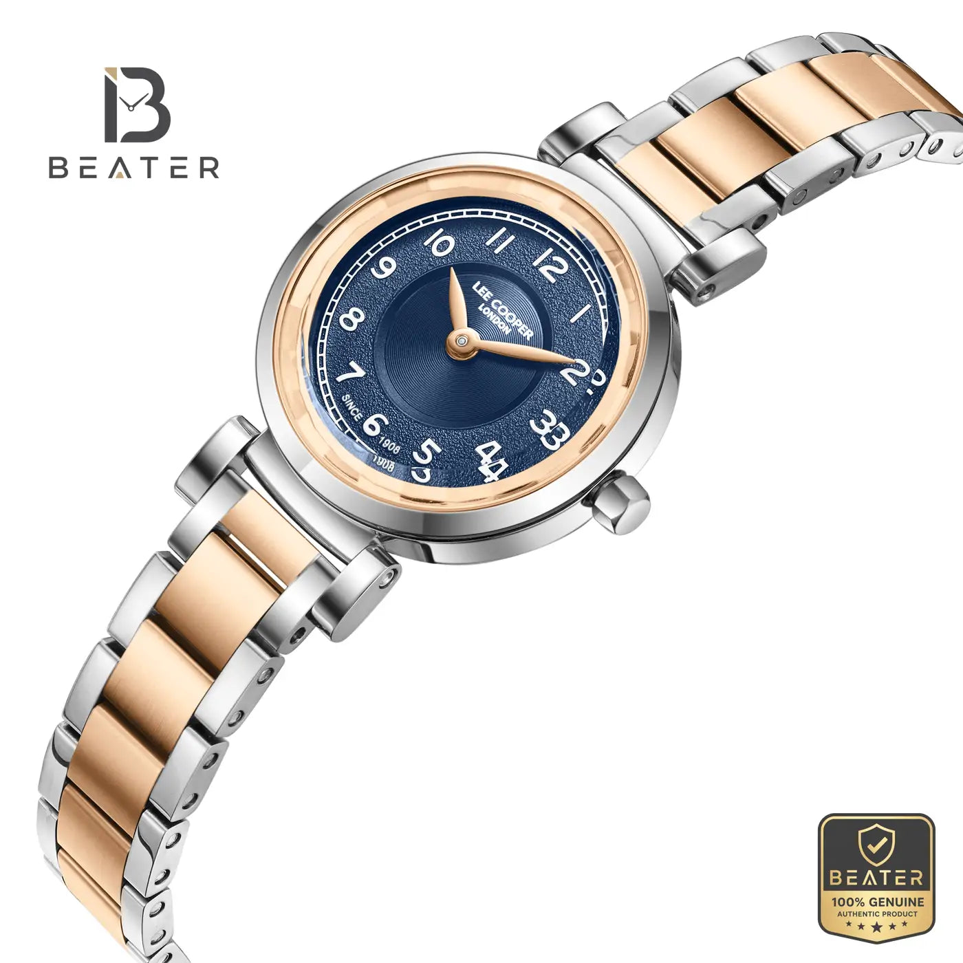 Lee Cooper LC08279.590 Women's Dark Blue Malakyt Metal Bracelet Watch Secondary image