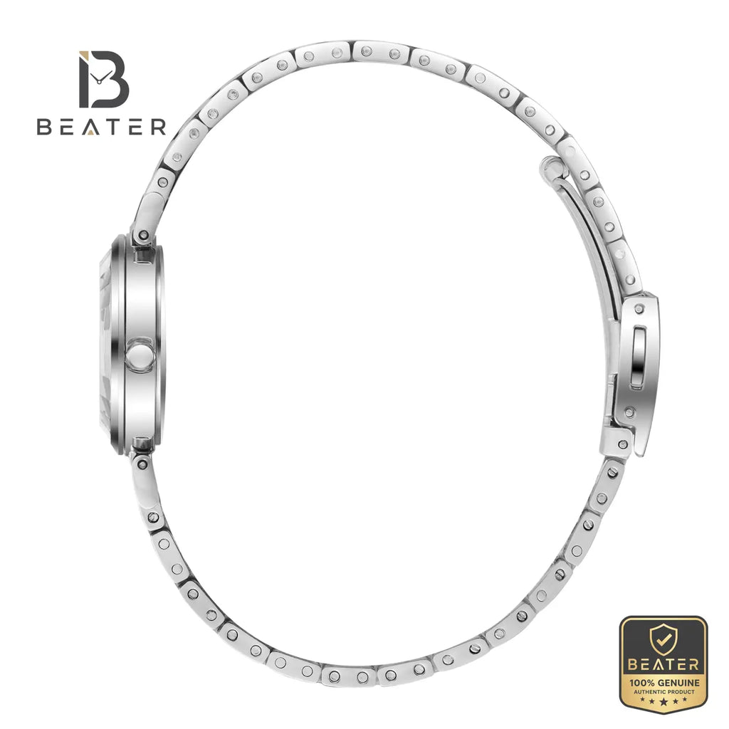 Lee Cooper LC08279.590 Women's Dark Blue Malakyt Metal Bracelet Watch - View 3 - Beater