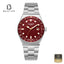 Lee Cooper LC08284.380 Men's Red Metal Strap Watch - Beater