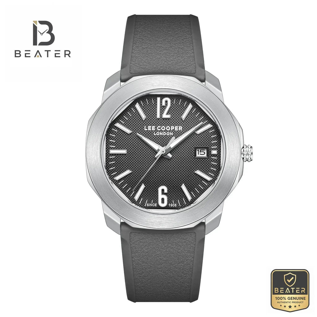 Lee Cooper LC08312.042 Men's Dark Brown Watch Front Dial View - Beater