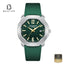 Lee Cooper LC08312.375 Men's Dark Green Silicone Strap Watch - Beater