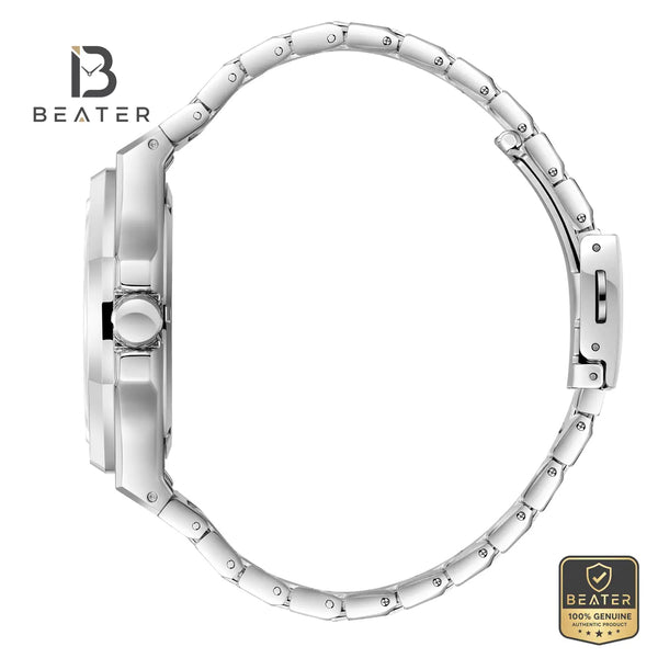 Lee Cooper LC08343.391 Men's Black to Blue Metal Strap Watch - View 3 - Beater