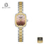 Lee Cooper LC08347.240 Women's Silver To Brown Metal Strap Watch - Beater
