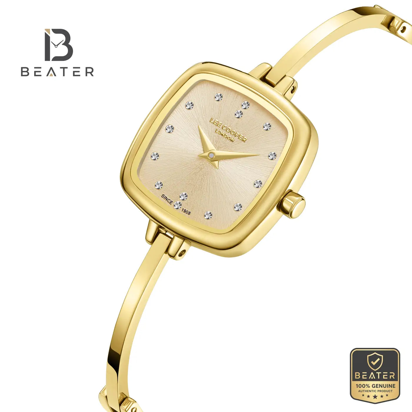 Lee Cooper LC08353.110 Women's Gold Metal Bracelet Watch Secondary image