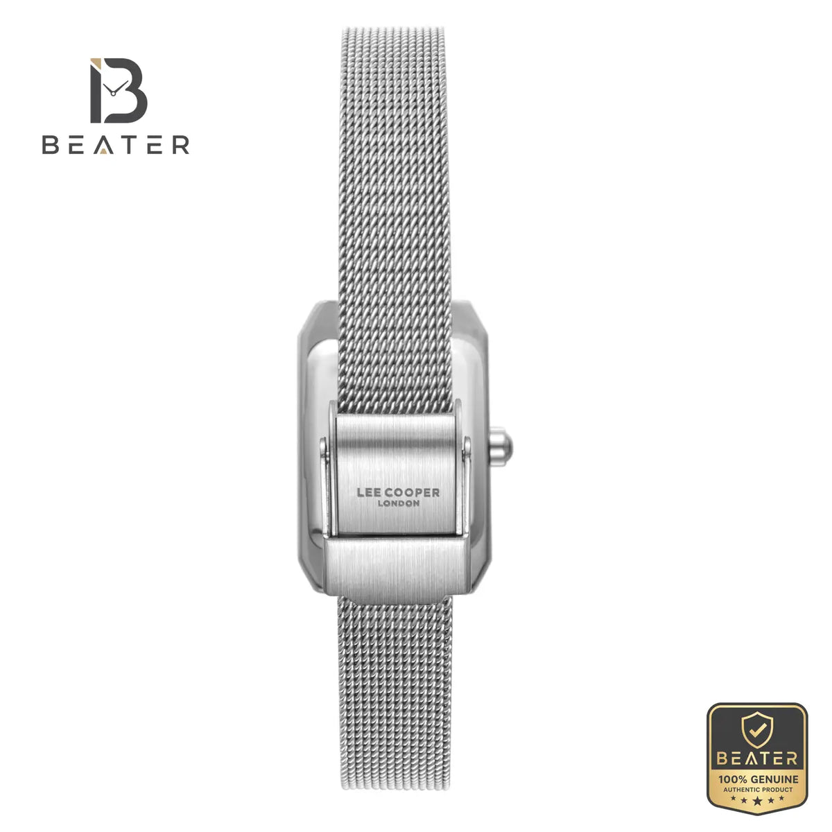 Lee Cooper LC08359.390 Women's Dark Blue Mesh Strap Watch - View 4 - Beater