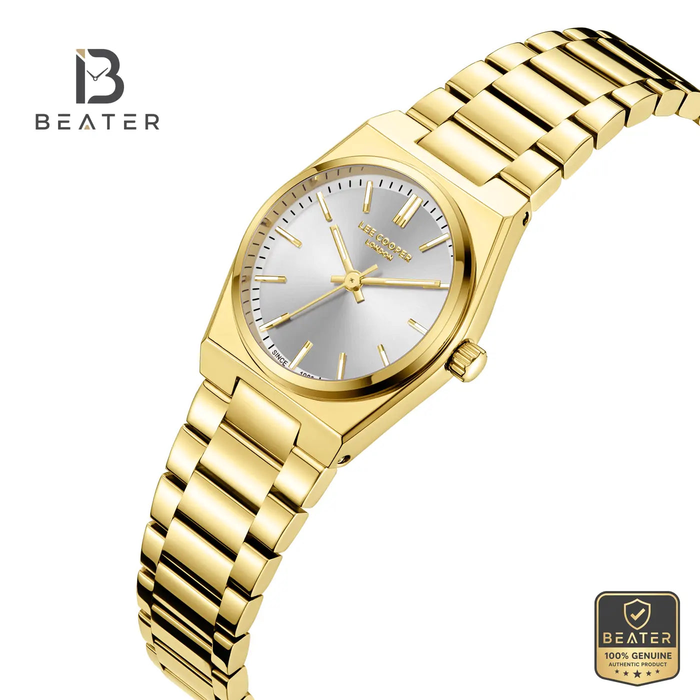 Lee Cooper LC08362.130 Women's Silver Metal Bracelet Watch Secondary image