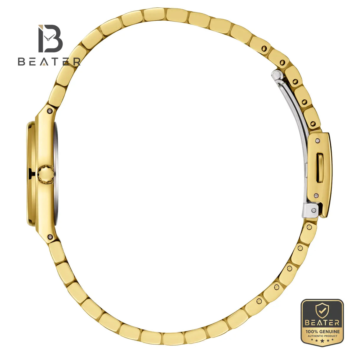 Lee Cooper LC08362.130 Women's Silver Metal Bracelet Watch - View 3 - Beater