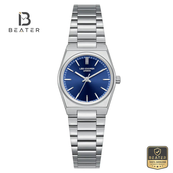 Lee Cooper LC08362.390 Women's Dark Blue Metal Strap Watch - Beater