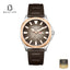 Lee Cooper LC08364.542 Men's Grey To Brown Silicone Strap Watch - Beater