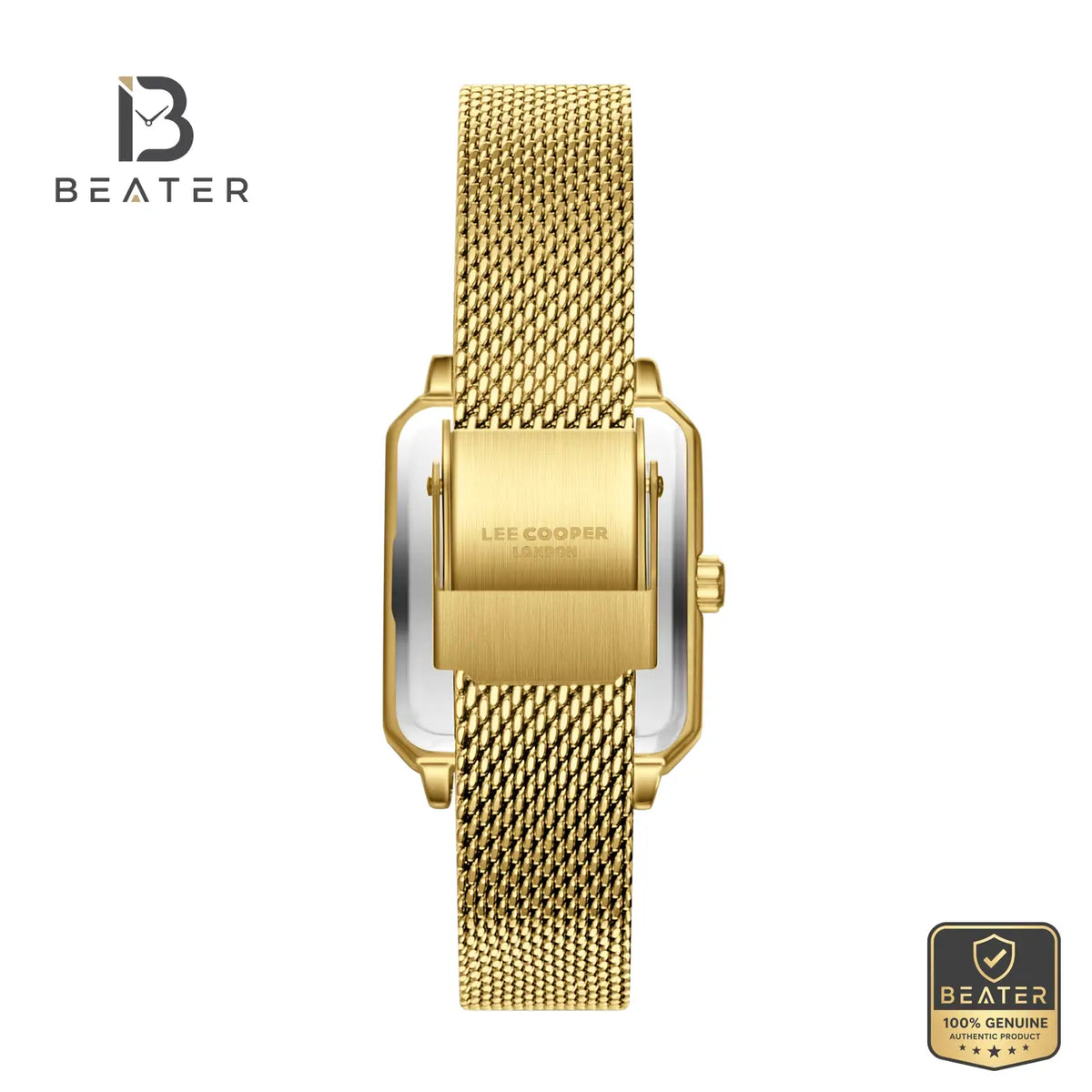 Lee Cooper LC08376.172 Women's Green Leather Strap Watch - View 4 - Beater