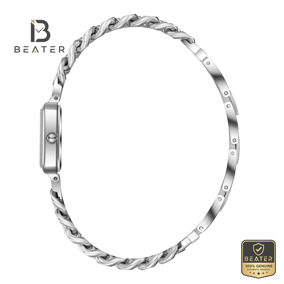 Lee Cooper LC08384.500 Women's Light Green Metal Bracelet Watch - View 3 - Beater