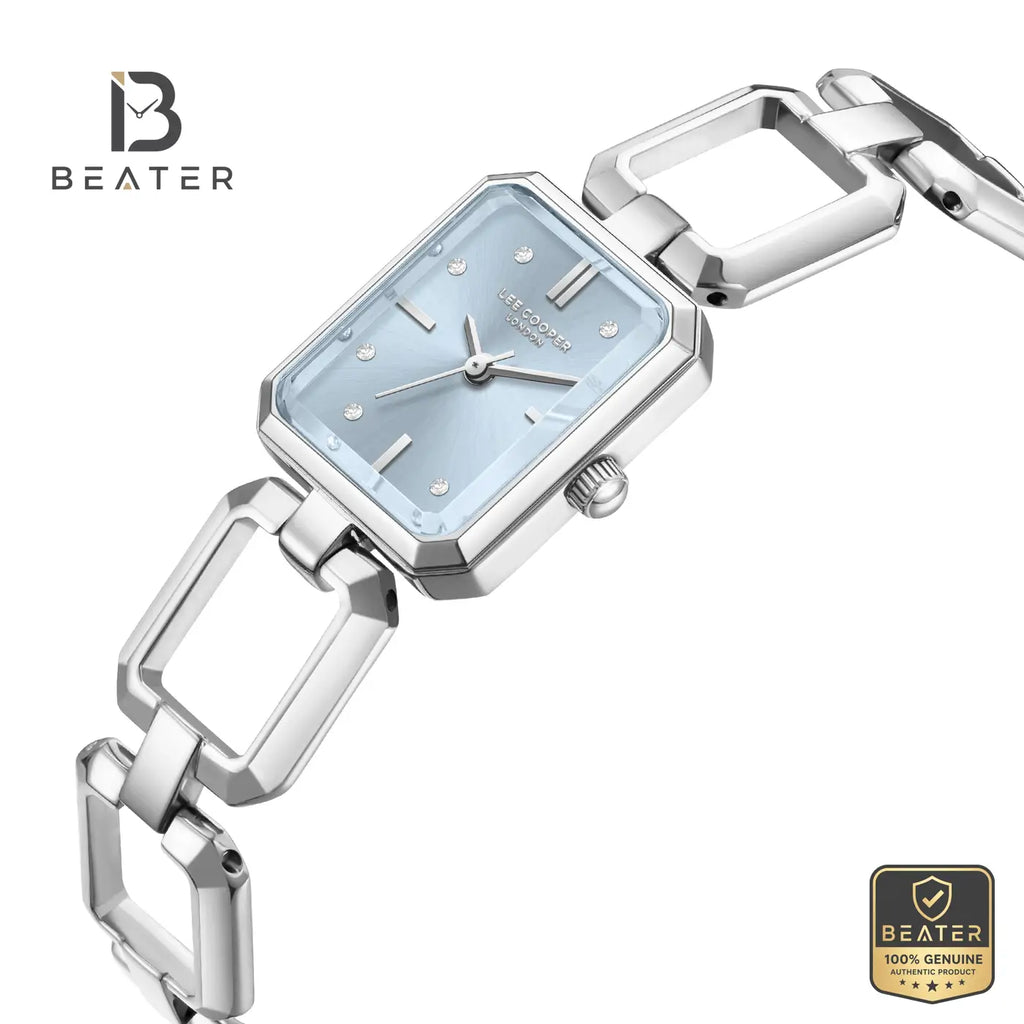 Lee Cooper LC08393.300 Women's Blue Stainless Steel Metal Strap Watch - View 2 - Beater