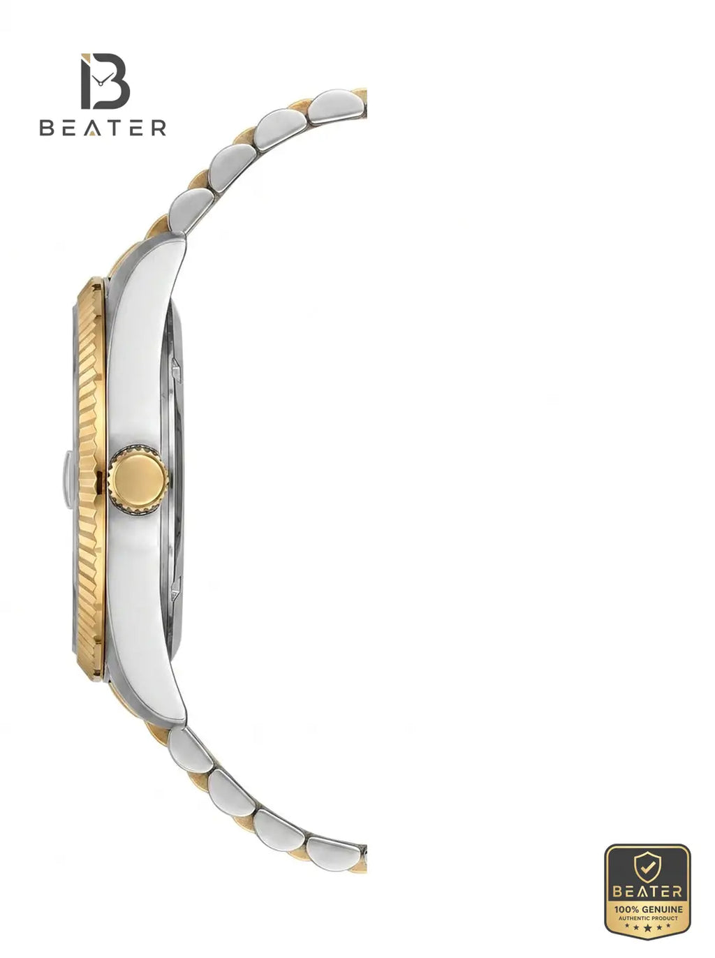 Lee Cooper LC08400.270 Women's Green Metal Strap Watch - View 2 - Beater