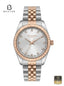 Lee Cooper LC08400.530 Women's Silver Dial Gold Metal Strap Watch - Beater