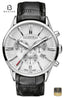 Roamer 508837 41 15 05 Men's Silver Leather Strap Watch - Beater