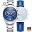 Roamer Gran Sportivo 978818.41.45.20 Men's Blue Dial Stainless Steel Bracelet Watch - Beater
