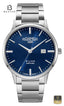 Roamer R Line Classic 718833 41 45 70 Men's Blue Dial Stainless Steel Bracelet Watch - Beater