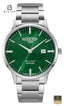 Roamer R Line Classic 718833 Men's Green Dial Stainless Steel Bracelet Watch - Beater