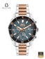 Slazenger SL.09.2273.2.07 Men's Blue Metal Strap Watch - Beater