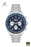 Slazenger SL.9.2248.2.02 Men's Blue Silver Metal Strap Watch - Beater
