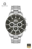 Slazenger SL.9.2260.2.04 Men's Gun Dial Silver Metal Strap Watch - Beater