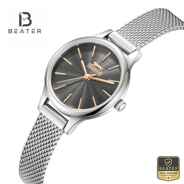 Slazenger SL.9.2456.3.04 Women's Silver Case and Dial Profile - Beater