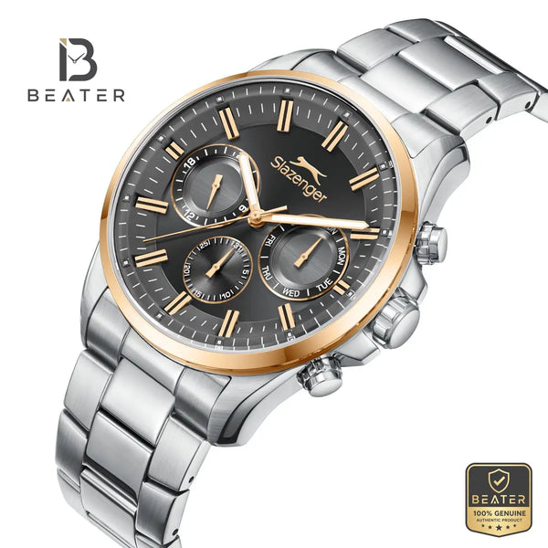Slazenger SL.9.2478.2.04 Men's Metal Strap Watch - View 2 - Beater